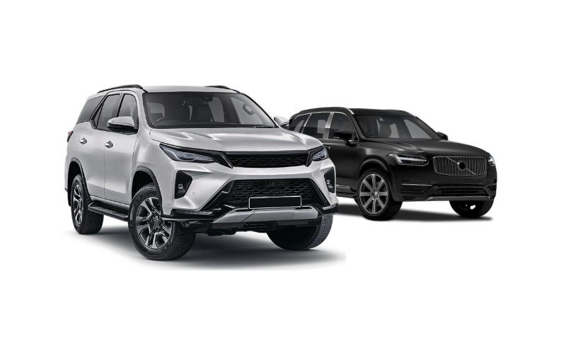 Black and White Car Rentals For Men